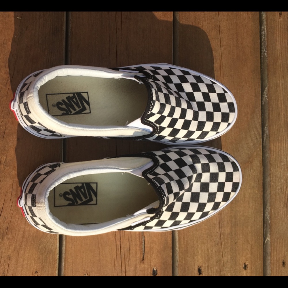 Checkered vans